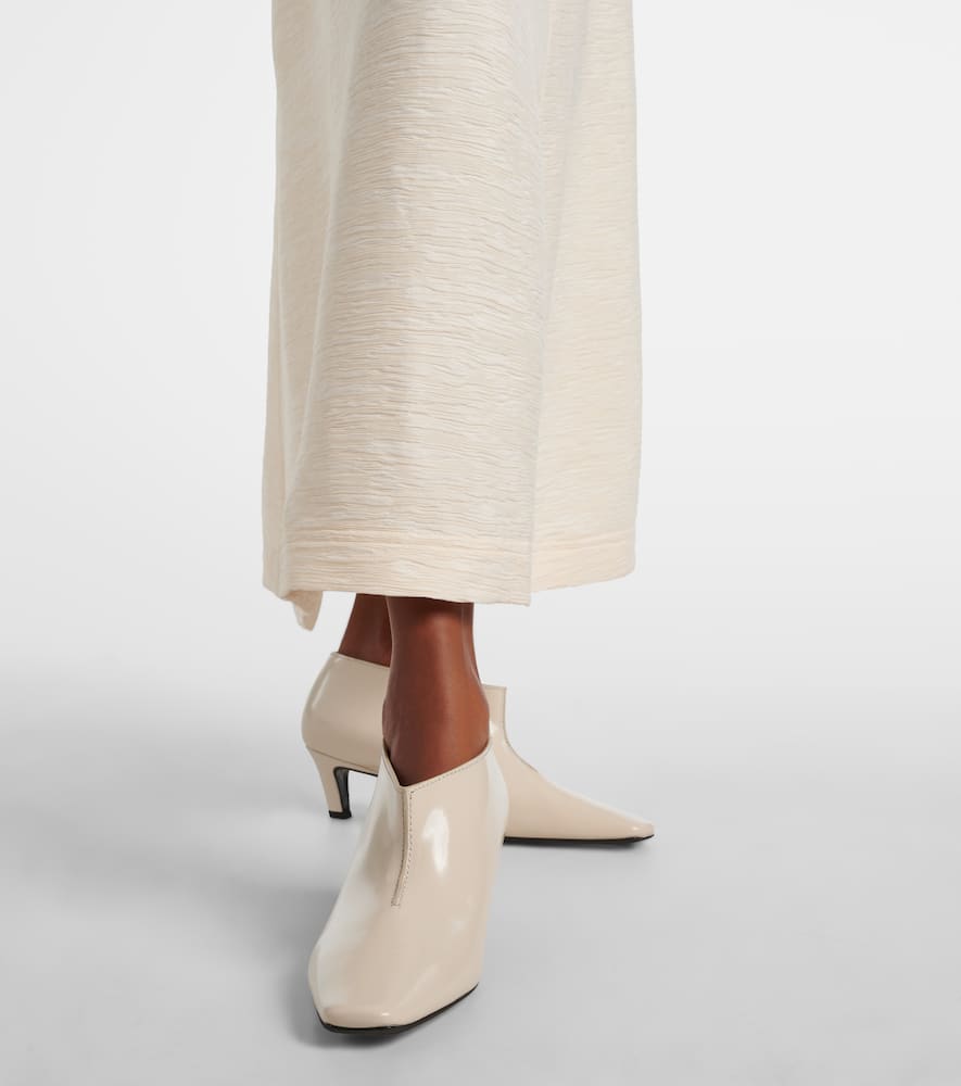 Toteme Leather ankle boots