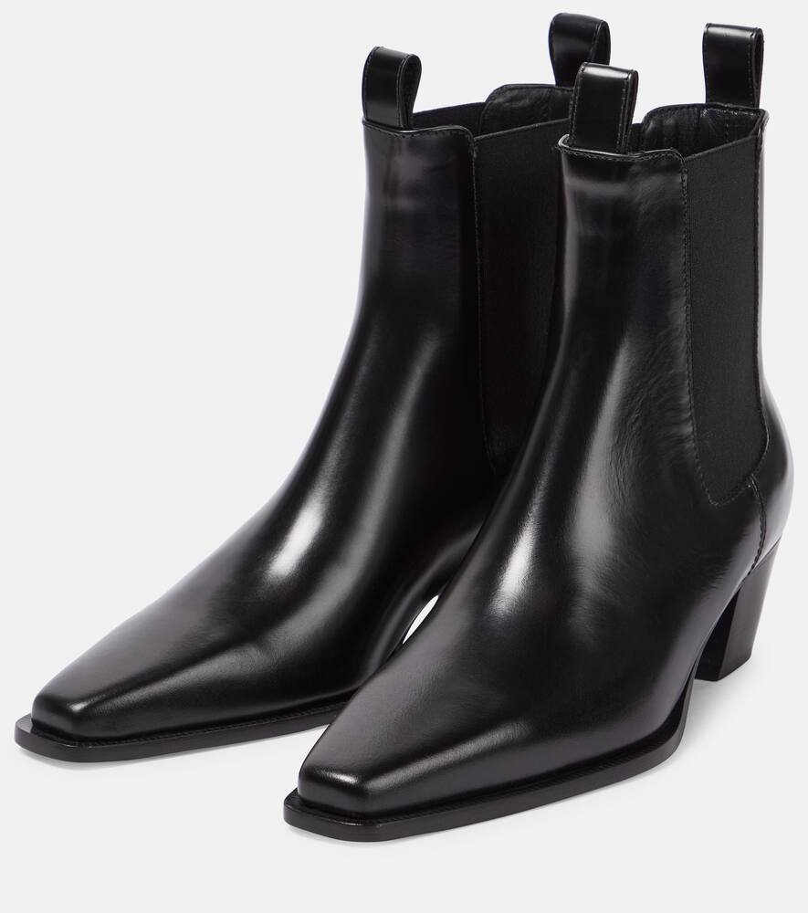 Toteme Leather ankle boots