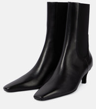 Toteme Leather ankle boots