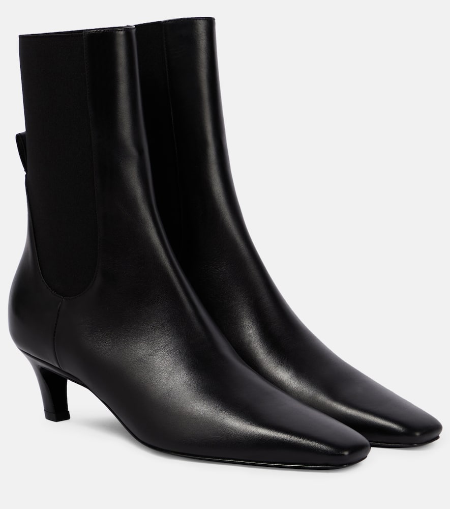 Toteme 50 leather ankle boots - Toteme 50 皮革踝靴