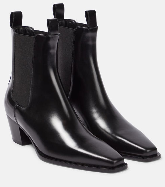 Toteme Leather ankle boots