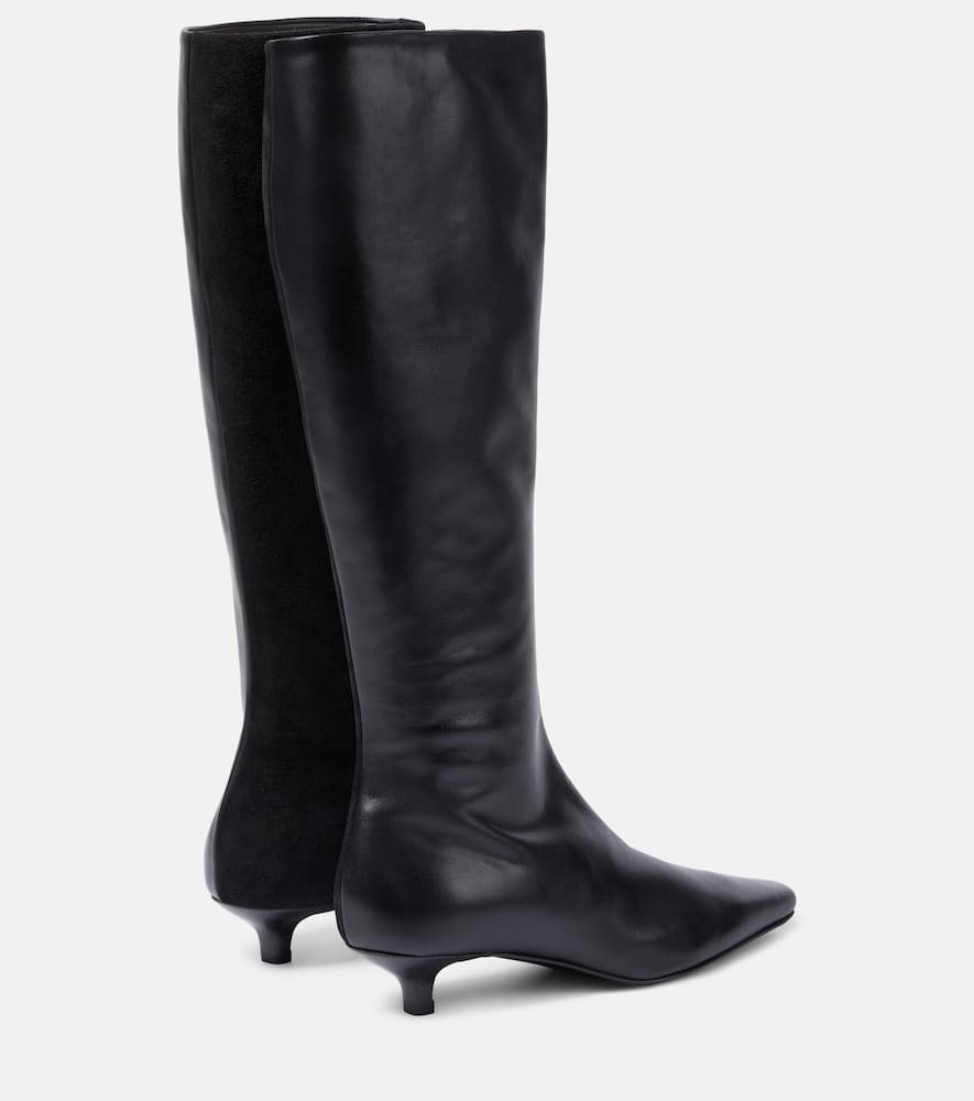 Toteme Leather knee-high boots