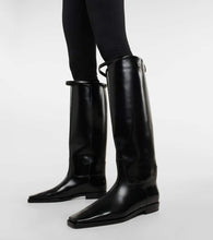 Toteme Leather knee-high boots