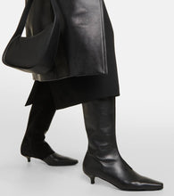 Toteme Leather knee-high boots