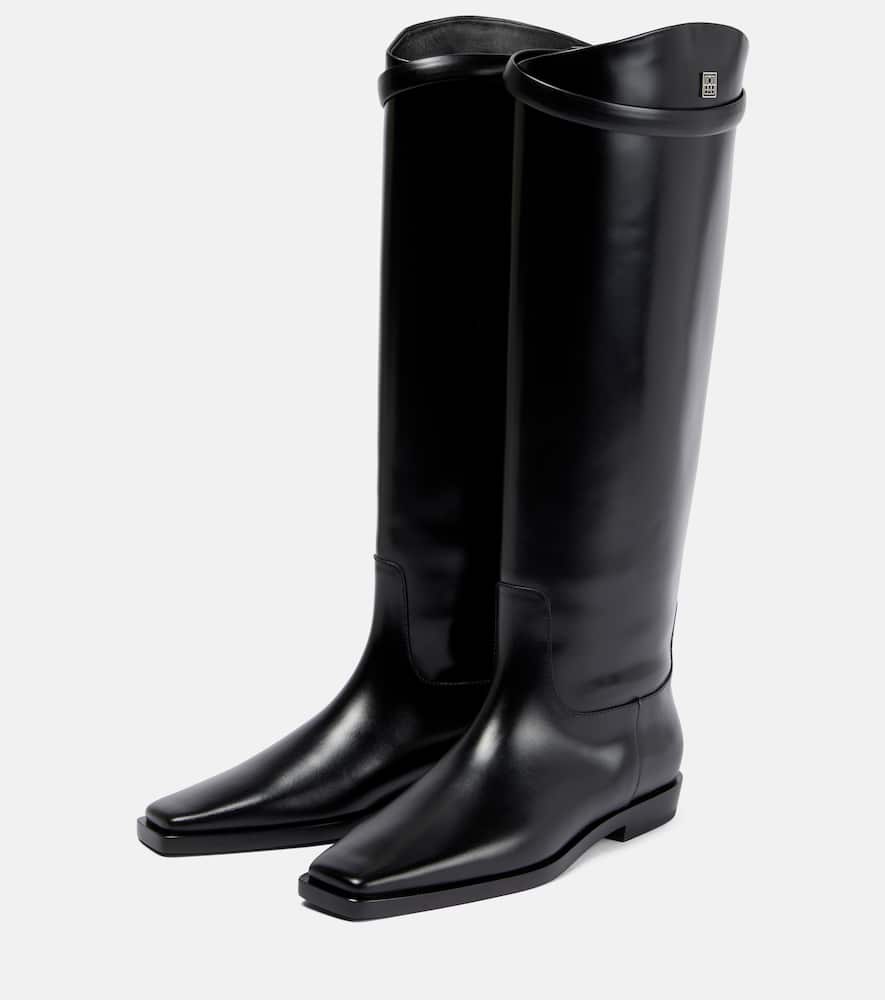 Toteme Leather knee-high boots