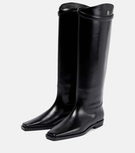 Toteme Leather knee-high boots