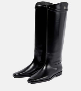 Toteme Leather knee-high boots