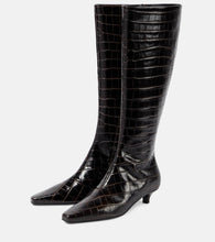 Toteme Leather knee-high boots