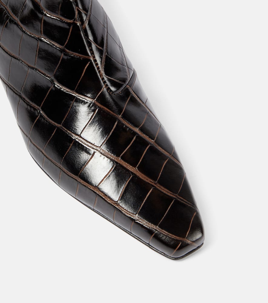 Toteme Leather knee-high boots