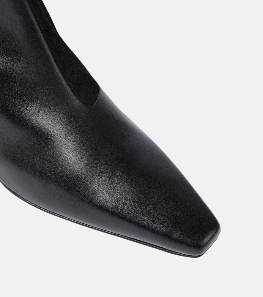 Toteme Leather knee-high boots