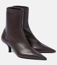 Toteme Leather sock boots - 图腾皮革袜靴