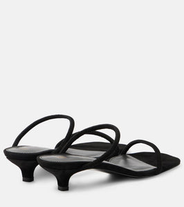 Toteme Minimalist 35 suede sandals
