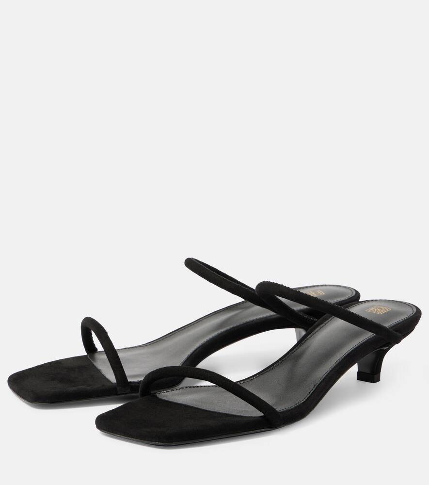 Toteme Minimalist 35 suede sandals