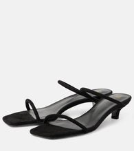 Toteme Minimalist 35 suede sandals