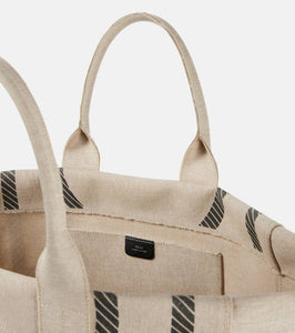 Toteme Monogram canvas tote bag