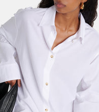 Toteme Oversized cotton shirt dress