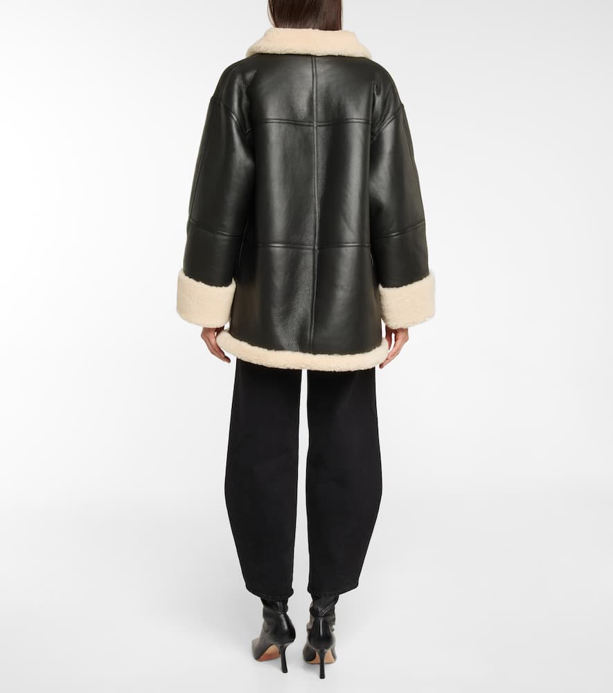 Toteme Oversized shearling jacket