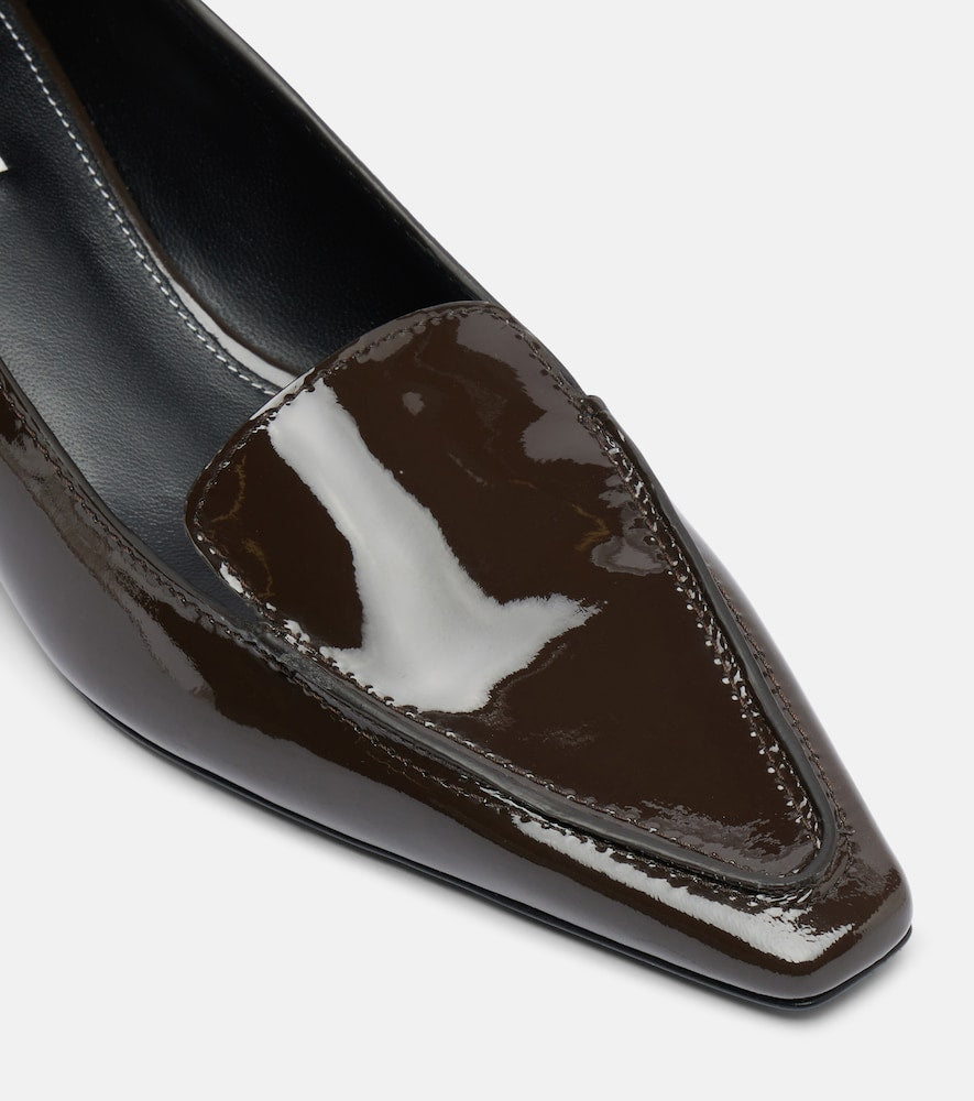 Toteme Patent leather loafer pumps