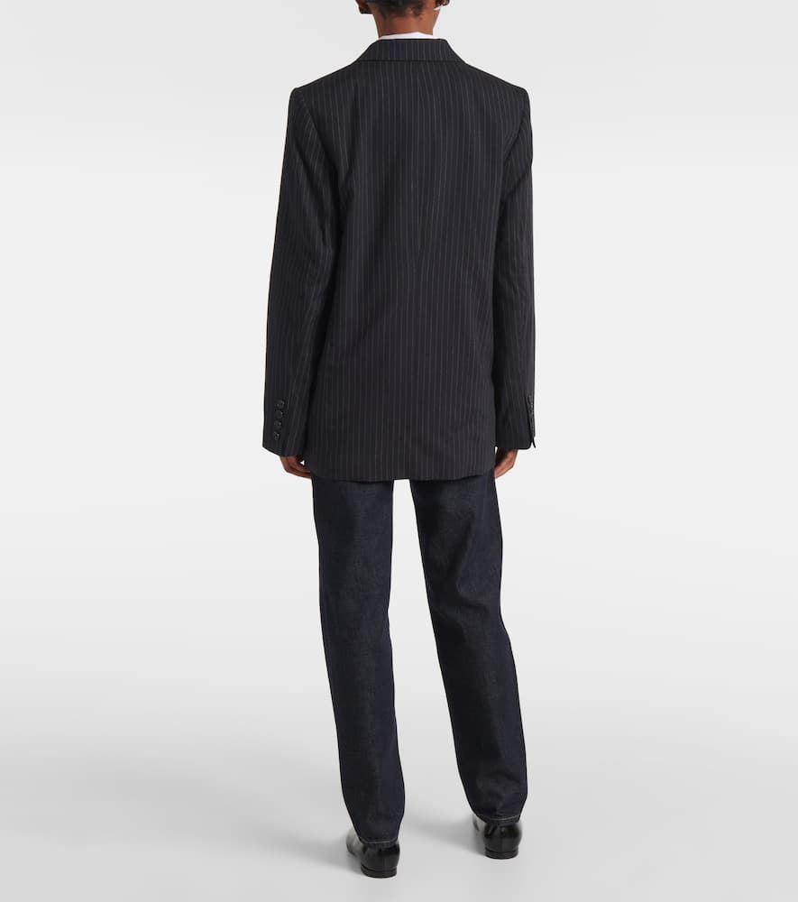Toteme Pinstripe wool-blend blazer