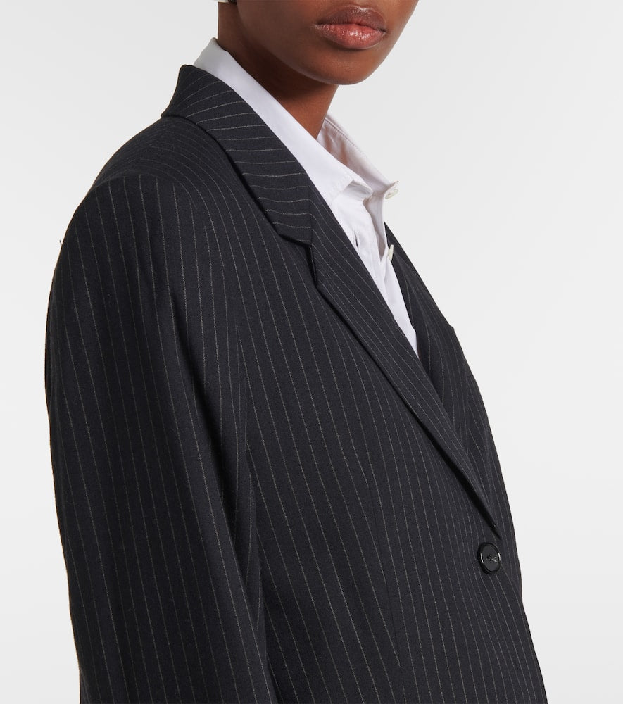 Toteme Pinstripe wool-blend blazer