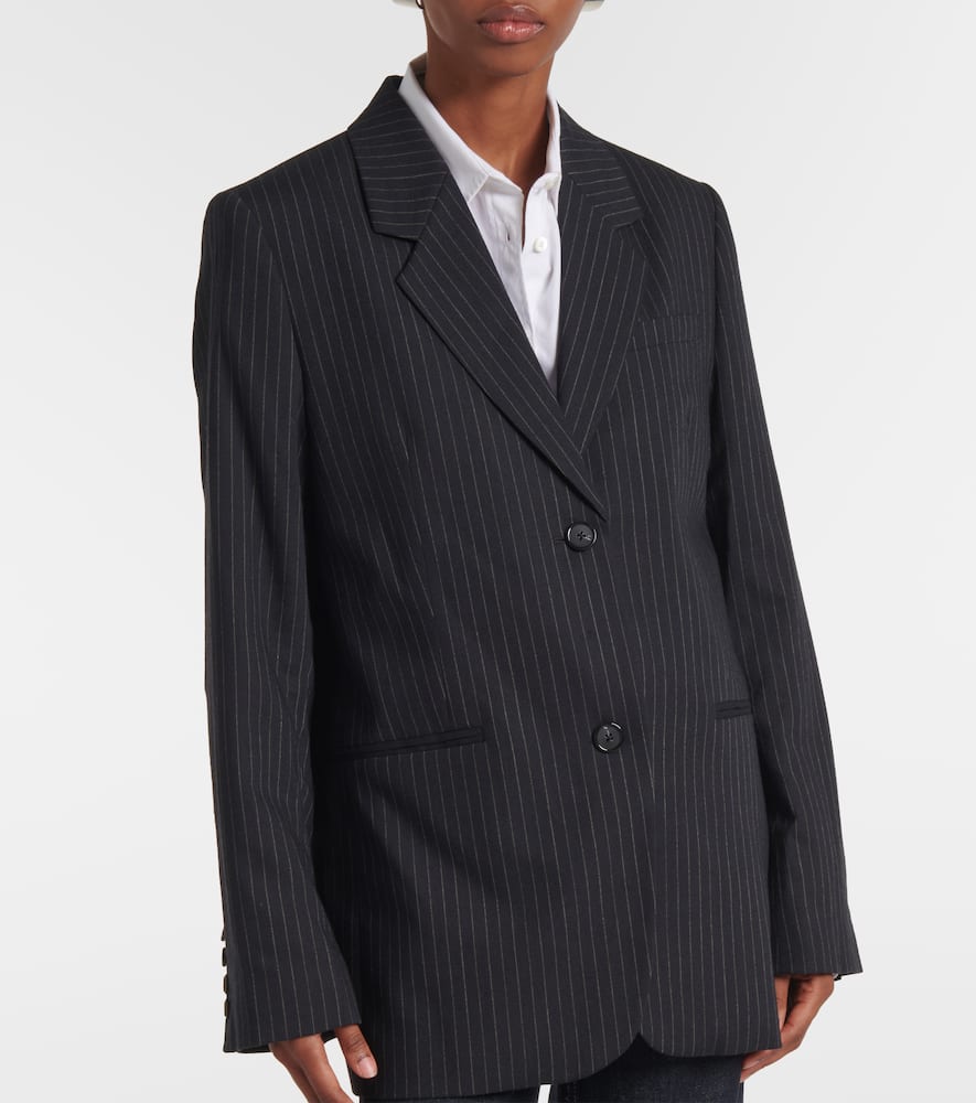 Toteme Pinstripe wool-blend blazer
