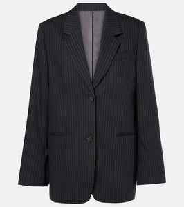 Toteme Pinstripe wool-blend blazer