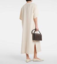 Toteme Pinstriped midi shirt dress