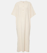 Toteme Pinstriped midi shirt dress