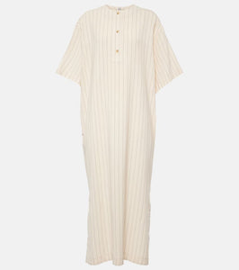 Toteme Pinstriped midi shirt dress