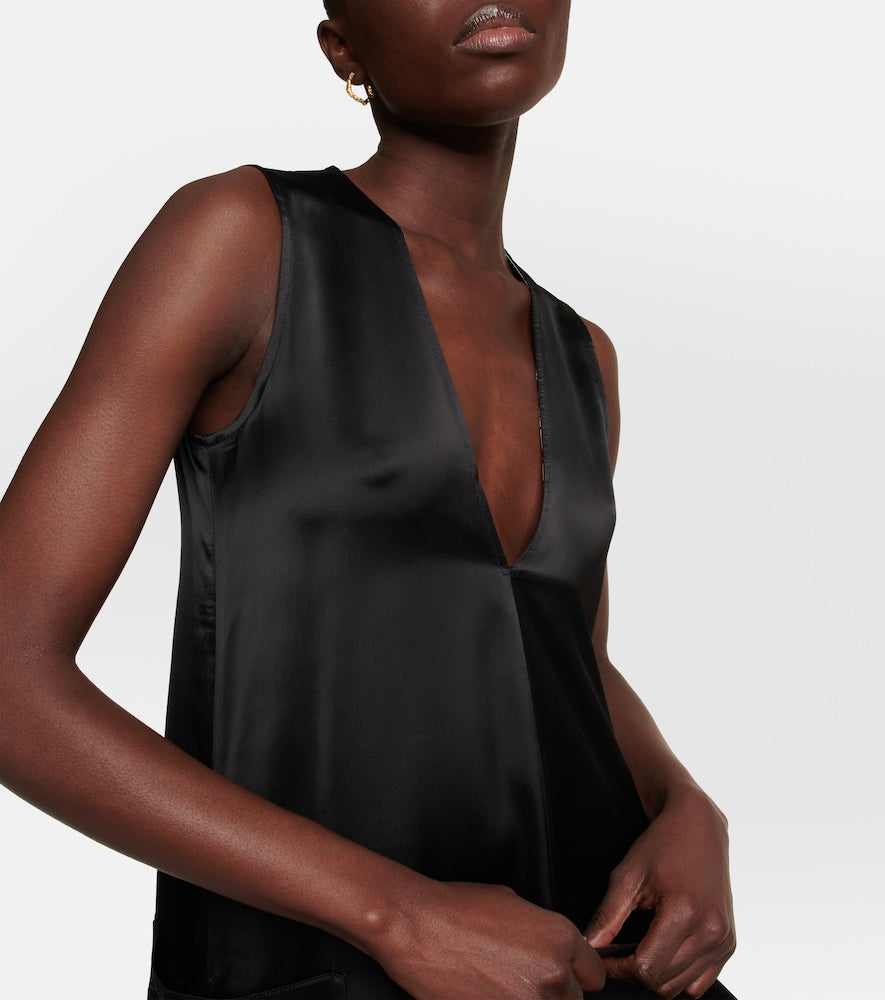 Toteme Satin midi dress