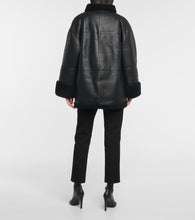 Toteme Shearling-lined leather jacket