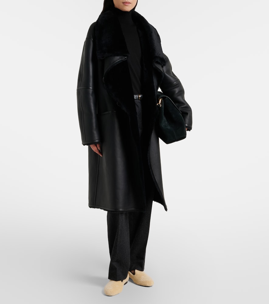 Toteme Shearling loafers
