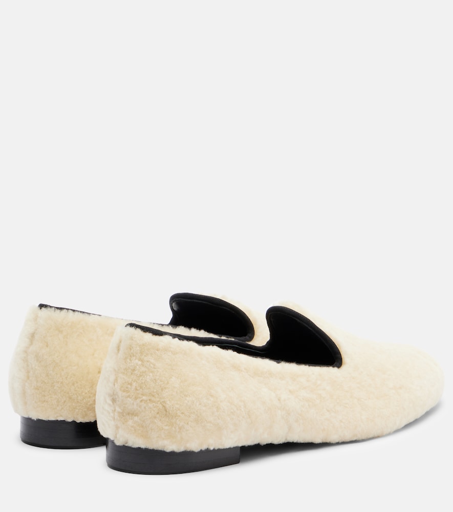 Toteme Shearling loafers