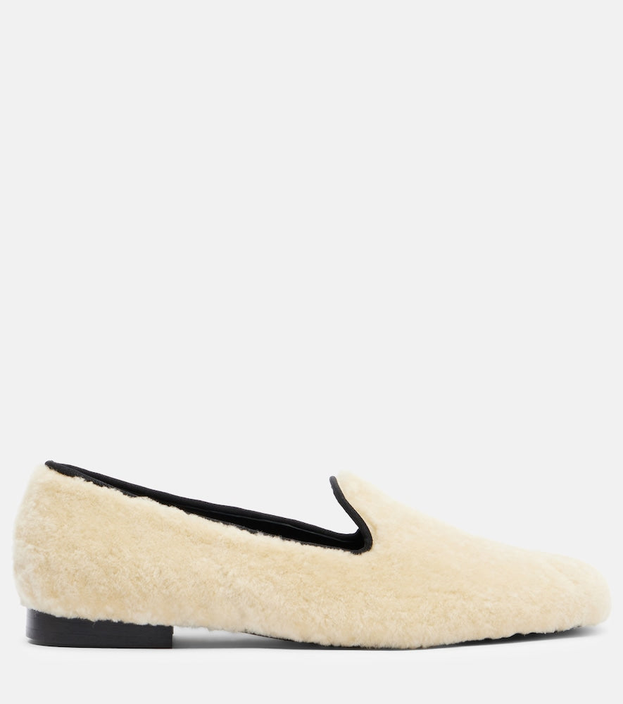 Toteme Shearling loafers