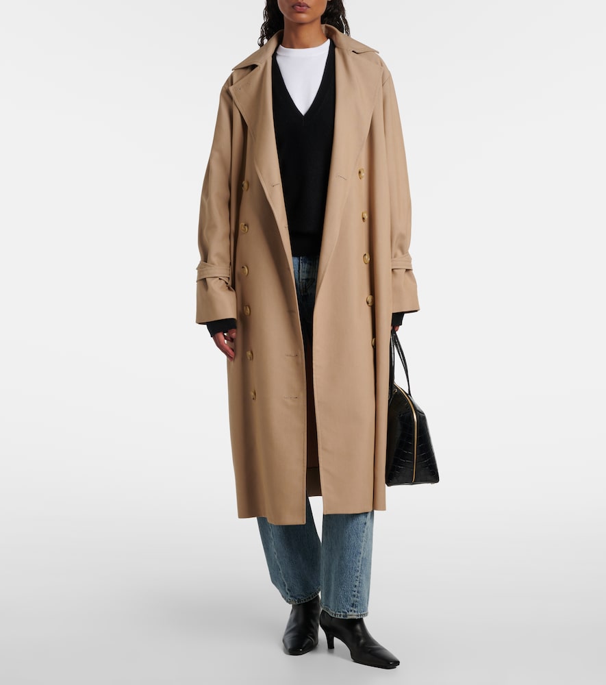 Toteme Signature cotton-blend trench coat