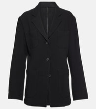 Toteme Single-breasted cr√É¬™pe blazer
