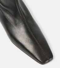 Toteme Sock leather sock boots