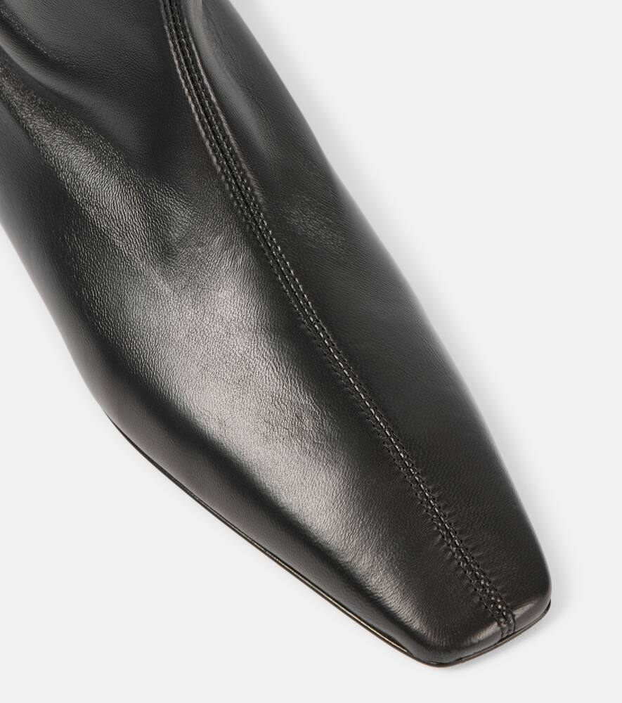 Toteme Sock leather sock boots