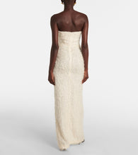 Toteme Strapless fil coup√É¬© maxi dress