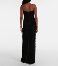 Toteme Strapless fil coup√É¬© midi dress