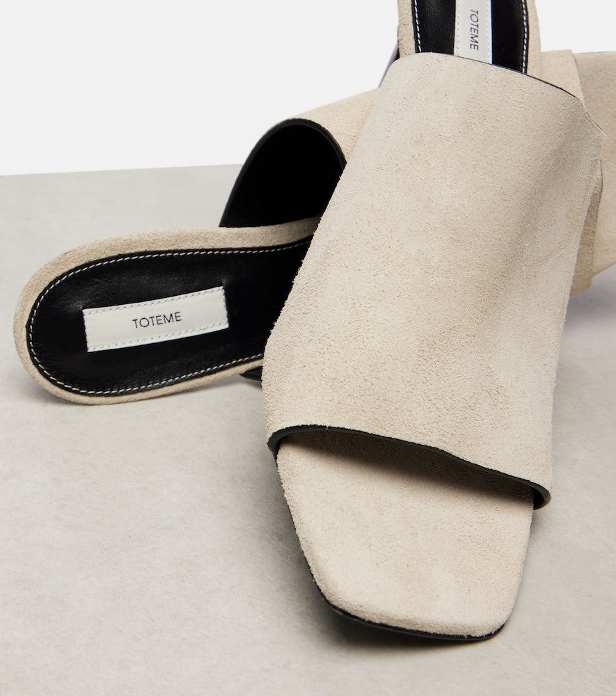 Toteme Suede mules