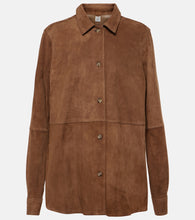 Toteme Suede shirt - 图腾麂皮衬衫