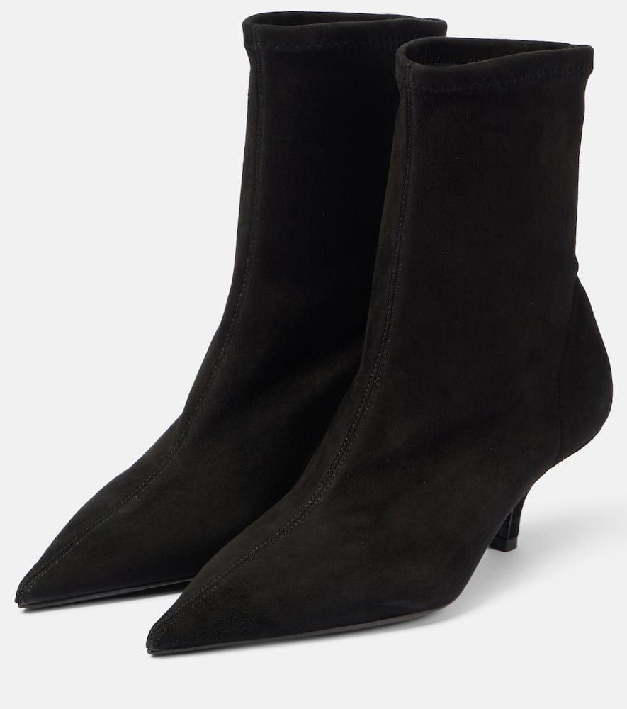 Toteme Suede sock boots