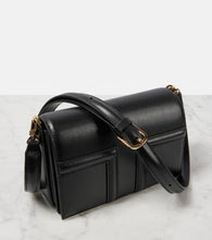 Toteme T-Flap Mini leather crossbody bag