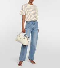 Toteme T-Lock Medium leather tote bag