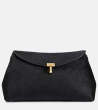Toteme T-Lock Small calf hair tote bag. Shop Toteme Clutches for women now.