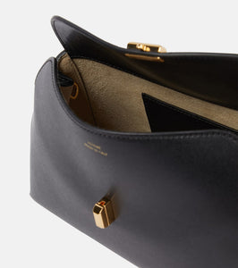 Toteme T-Lock Small leather clutch