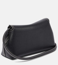 Toteme T-Lock Small leather clutch