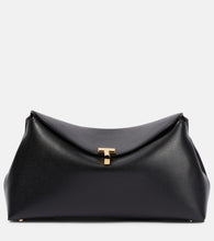 Toteme T-Lock Small leather clutch. Shop Toteme Clutches for women now.