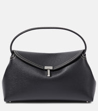 Toteme T-Lock Small leather clutch - Toteme T-Lock 小型皮革手拿包